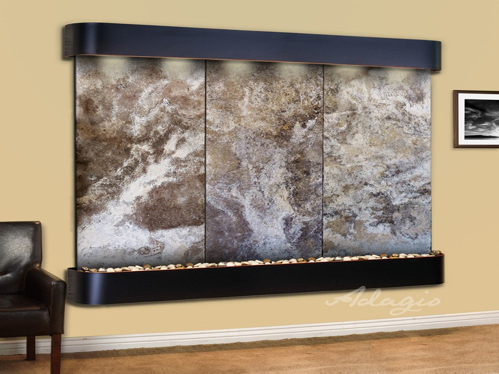 Solitude River Fountain – Indoor/Outdoor Water Feature