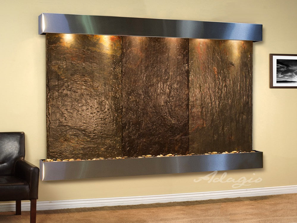 Solitude River Fountain – Indoor/Outdoor Water Feature